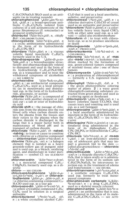 MERRIAM-WEBSTER'S MEDICAL DICTIONARY