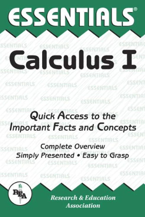 ESSENTIALS OF CALCULUS