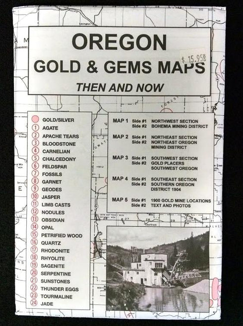 OREGON GOLD & GEMS MAPS