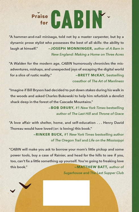 CABIN - HUTCHINSON. PATRICK