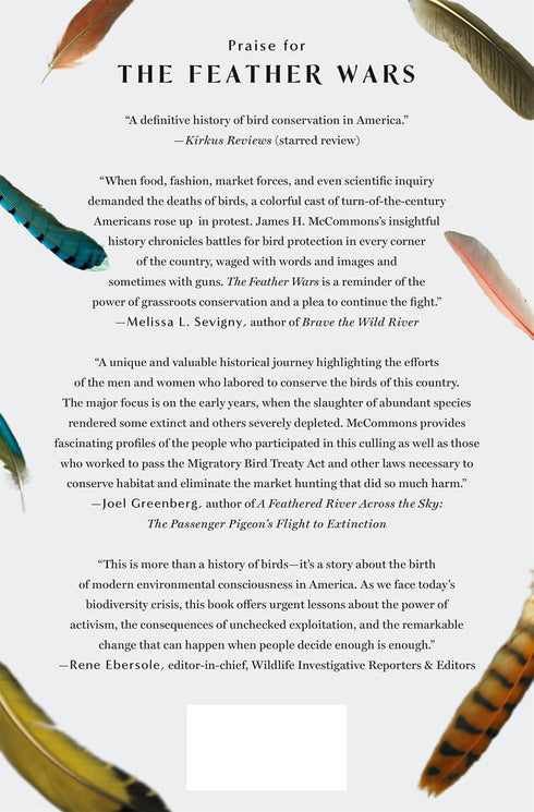 AVAILABLE 03/17/26 THE FEATHER WARS - MCCOMMONS. JAMES H.