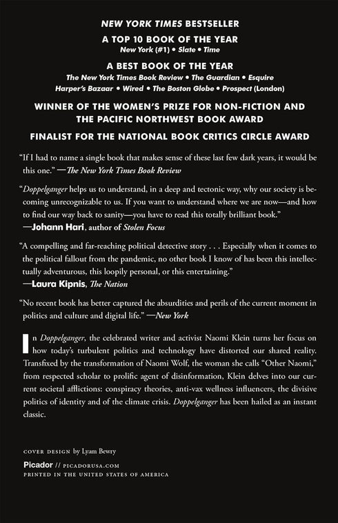 DOPPELGANGER: A TRIP INO THE MIRROR WORLD - KLEIN. NAOMI