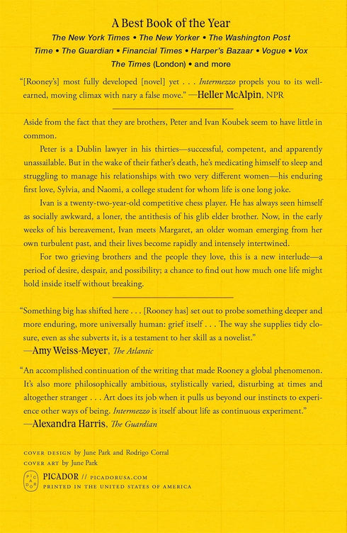 INTERMEZZO: A NOVEL - ROONEY. SALLY