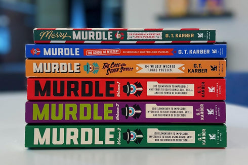 MERRY MURDLE: 25 FIENDISHLY FESTIVE LOGIC PUZZLES - KARBER. G.T.