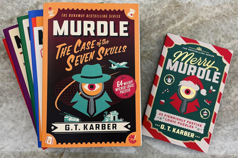MERRY MURDLE: 25 FIENDISHLY FESTIVE LOGIC PUZZLES - KARBER. G.T.