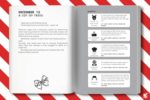 MERRY MURDLE: 25 FIENDISHLY FESTIVE LOGIC PUZZLES - KARBER. G.T.