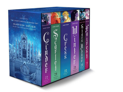 THE LUNAR CHRONICLES BOXED SET: CINDER, SCARLET, CRESS, FAIREST, STARS ABOVE, WI