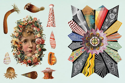 THE ATNTIQUARIAN STICKER BOOK: IMAGINARIUM - ODD DOT