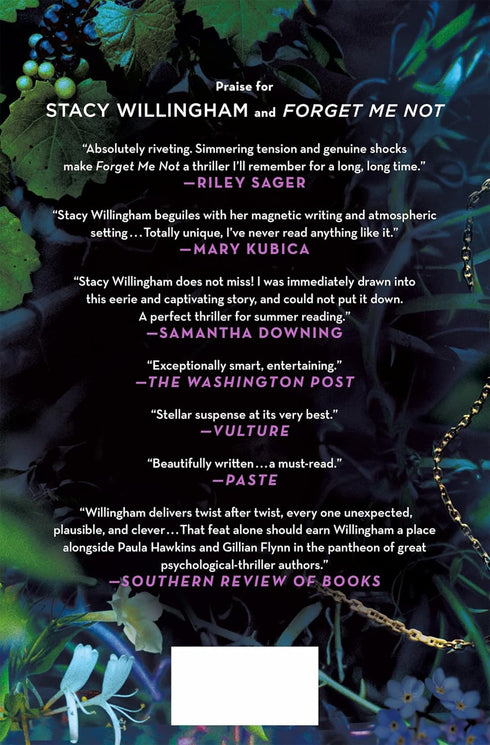 FORGET ME NOT: A NOVEL - WILLINGHAM. STACY
