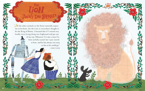 STICKER JIGSAW: THE WONDERFUL WIZARD OF OZ - BAUM. L FRANK