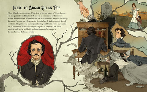STICKER JIGSAW: THE EDGAR ALLEN POE COLLECTION