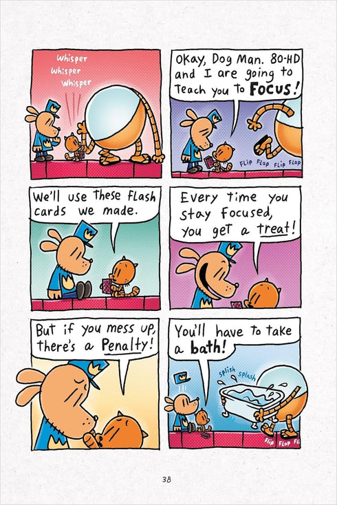 DOG MAN: FOR WHOM THE BALL ROLLS - PILKEY. DAV CHILDRENS BOOKS