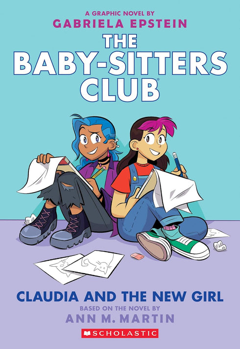 CLAUDIA AND THE NEW GIRL: A GRAPHIC NOVEL (THE BABY-SITTERS CLUB #9) - MARTIN. A