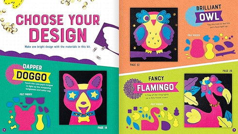 KLUTZ SEW YOUR OWN LIGHT-UP CIRCUIT ART - KLUTZ