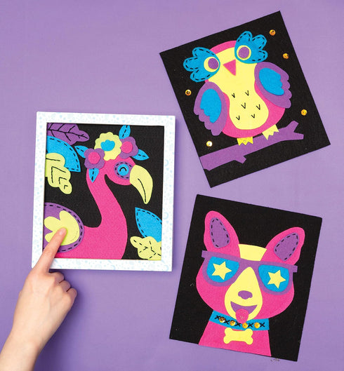 KLUTZ SEW YOUR OWN LIGHT-UP CIRCUIT ART - KLUTZ