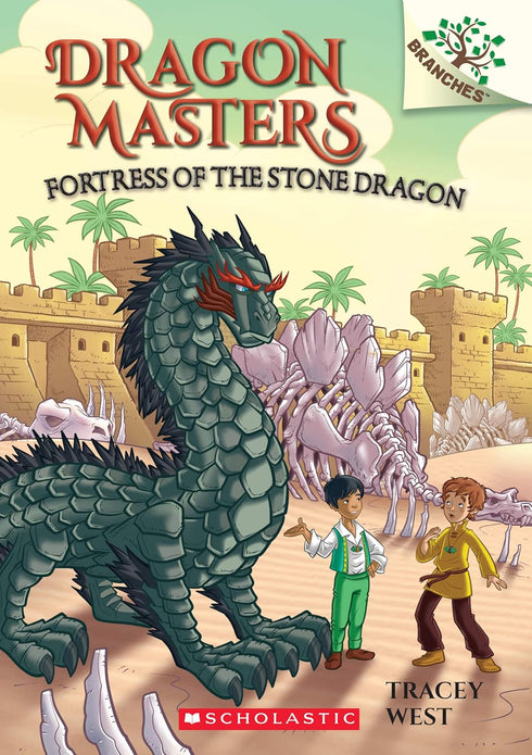 FORTRESS OF THE STONE DRAGON (DRAGON MASTERS #17) - WEST. TRACEY; LOVERIDGE. MAT