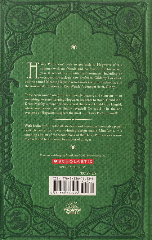 HARRY POTTER AND THE CHAMBER OF SECRETS (MINALIMA ED.) - ROWLING J.K.