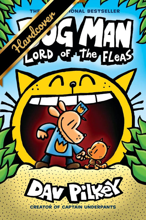 DOG MAN: LORD OF THE FLEAS: A GRAPHIC NOVEL (DOG MAN #5): FROM THE CREATOR OF CA