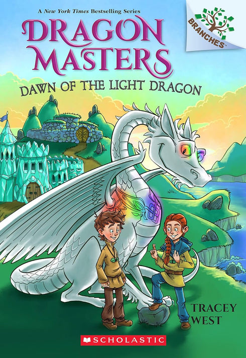 DAWN OF THE LIGHT DRAGON (DRAGON MASTERS #24) - WEST. TRACEY