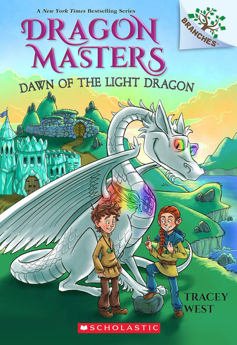DAWN OF THE LIGHT DRAGON (DRAGON MASTERS #24) - WEST. TRACEY