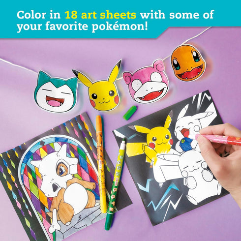 Pokemon Stained Glass Art - Klutz