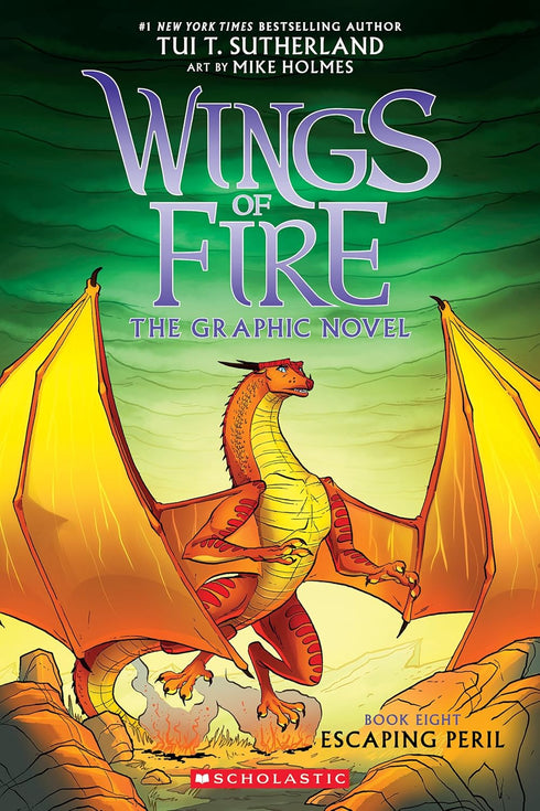 ESCAPING PERIL: A GRAPHIC NOVEL (WINGS OF FIRE #8)