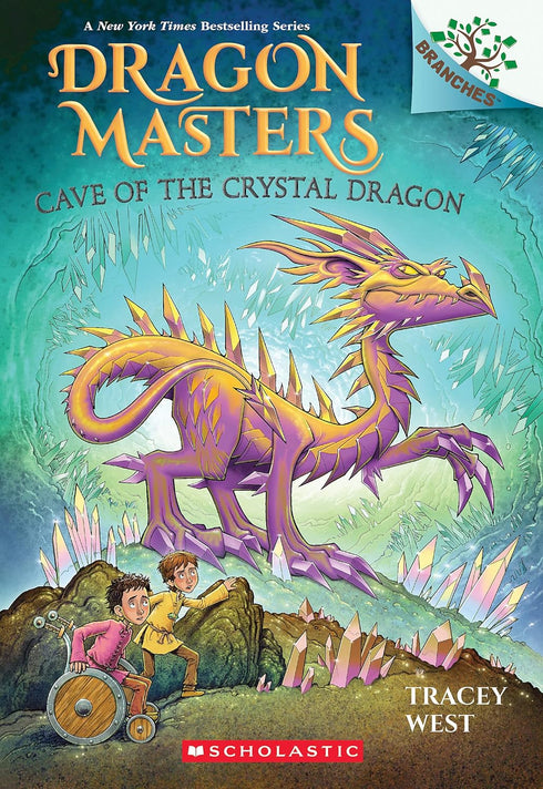 CAVE OF THE CRYSTAL DRAGON (DRAGON MASTERS #26) - WEST. TRACEY