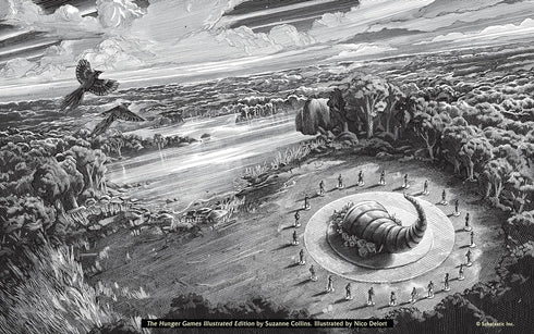 THE HUNGER GAMES: ILLUSTRATED EDITION - COLLINS. SUZANNE; DELORT. NICO