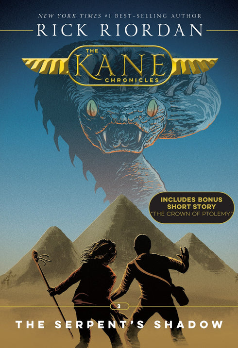 THE KANE CHRONICLES: THE SERPENT'S SHADOWE (NEW COVER) - RIORDAN. RICK
