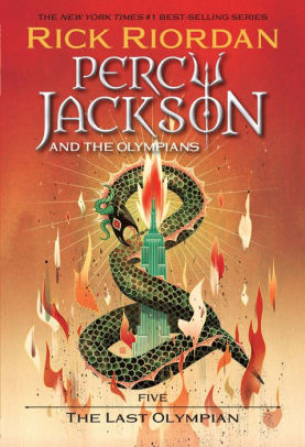 PERCY JACKSON AND THE OLYMPIANS: THE LAST OLYMPIAN (BOOK #05) -RIORDAN. RICK