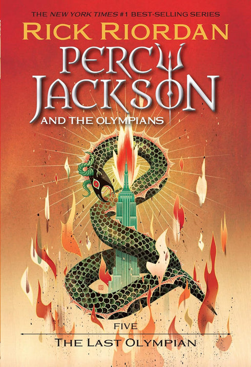 PERCY JACKSON AND THE OLYMPIANS: THE LAST OLYMPIAN (BOOK #05) -RIORDAN. RICK
