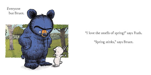 SPRING STINKS: A LITTLE BRUCE BOOK - HIGGINS. RYAN T.