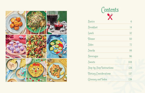 The Disney Christmas Cookbook: 50 Delicious Recipes! by Howard. Joy