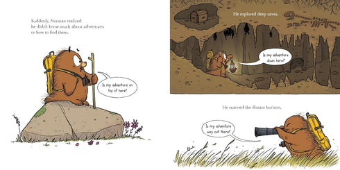 NORMAN AND THE SMELL OF ADVENTURE - HIGGINS. RYAN T.