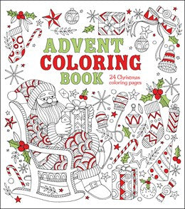 ADVENT COLORING BOOK: 24 CHRISTMAS COLORING PAGES - ARCTURUS PUBLISHING LIMITED