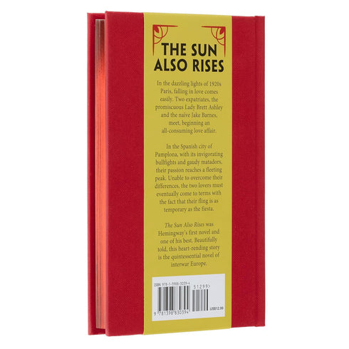 THE SUN ALSO RISES: GILDED POCKET EDITION - HEMINGWAY. ERNEST