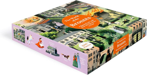 THE WORLD OF THE BRONTES 1000 PIECE JIGSAW PUZZLE