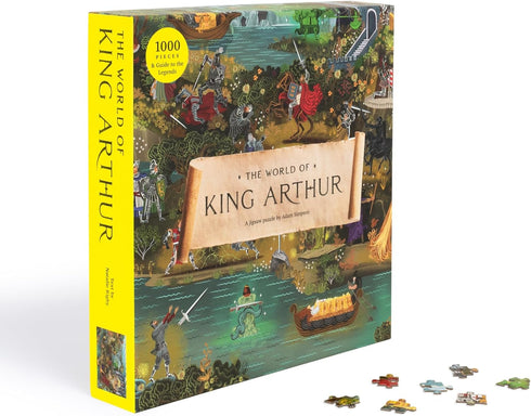 THE WORLD OF KING ARTHUR 1000 PIECE JIGSAW PUZZLE