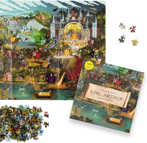 THE WORLD OF KING ARTHUR 1000 PIECE JIGSAW PUZZLE