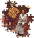 THE WORLD OF HERCULE POIROT 1000 PIECE JIGSAW PUZZLE - MILSTEIN. ILYA