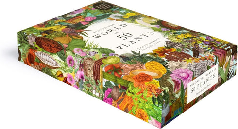 AROUND THE WORLD IN 50 PLANTS 1000 PIECE PUZZLE