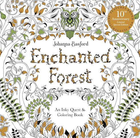 ENCHANTED FOREST: 10TH ANNIVIVERSARY LIMITED SPECIAL EDITON - BASFORD. JOANNA