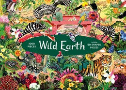 WILD EARTH 1000 PIECE JIGSAW PUZZLE W/ 20 SHAPED PIECES - SCALES. HELEN