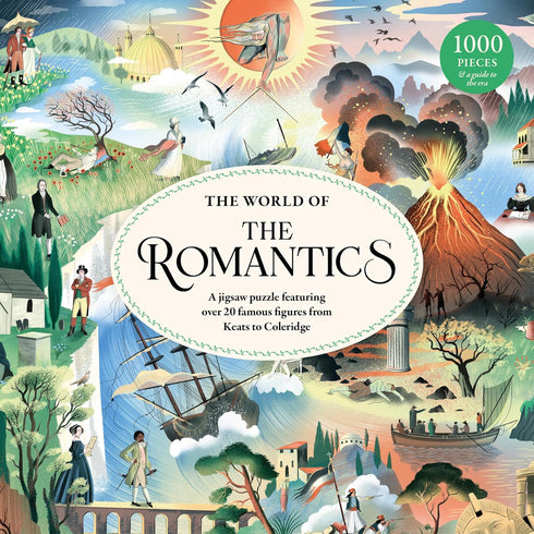 THE WORLD OF THE ROMANTICS 1000 PIECE JIGSAW PUZZLE - TAYLOR. ELEANOR