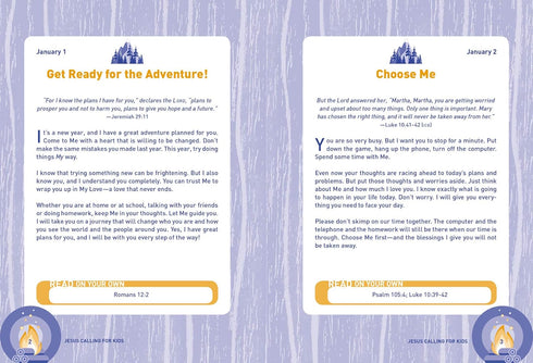 JESUS CALLING: 365 DEVOTIONS FOR KIDS (BOYS EDITION) - YOUNG. SARAH