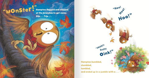 HOO'S THERE?: A SILLY BOOK FOR THE BEDTIME SCARIES - VALIANT. KRISTI