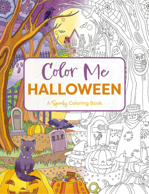 COLOR ME HALLOWEEN: A SPOOKY COLORING BOOK - CIDER MILL PRESS
