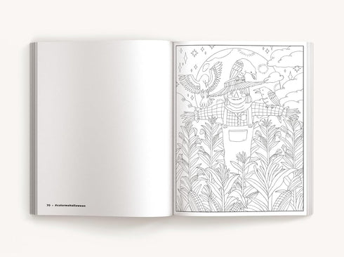 COLOR ME HALLOWEEN: A SPOOKY COLORING BOOK - CIDER MILL PRESS