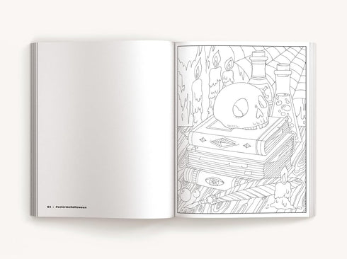 COLOR ME HALLOWEEN: A SPOOKY COLORING BOOK - CIDER MILL PRESS