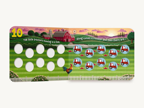 TEN LITTLE TRACTORS: A COUNTING STORYBOOK - SOBOTKA. AMANDA; GRAY. JAMES